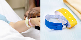 Hospital RFID patient wristbands